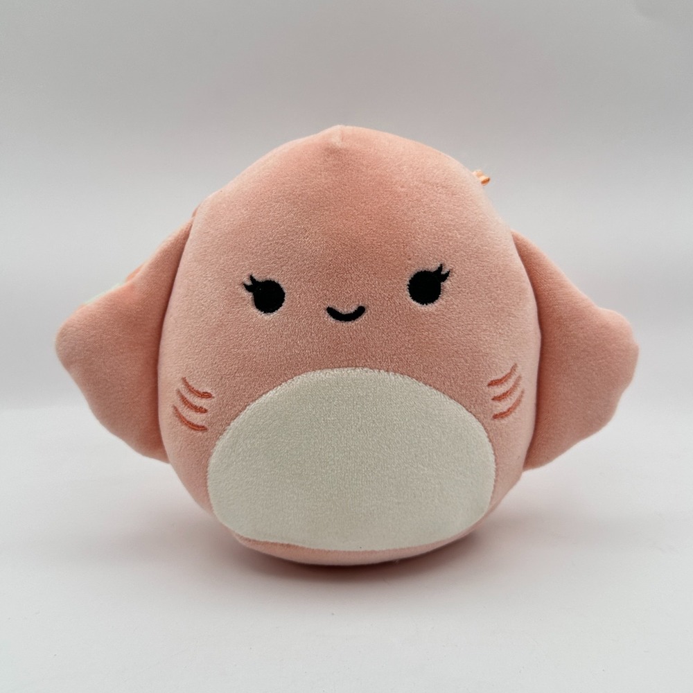 Squishmallow Ludovica The Orange Coral Stingray 5" Rainbow‎ Stuffie Plushie Toy